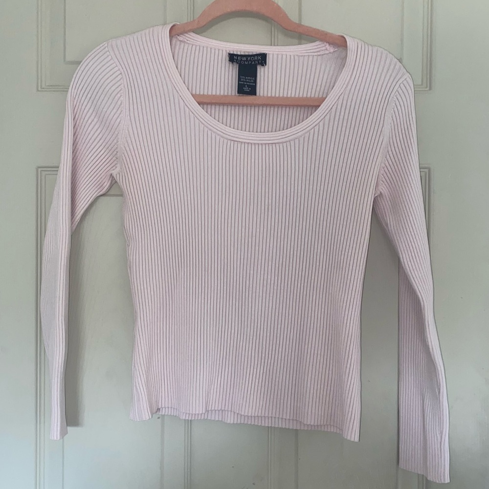 Baby Pink Long Sleeve